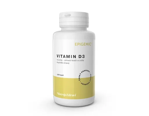 Vitamin D3 - 120 kapslí - Epigemic®