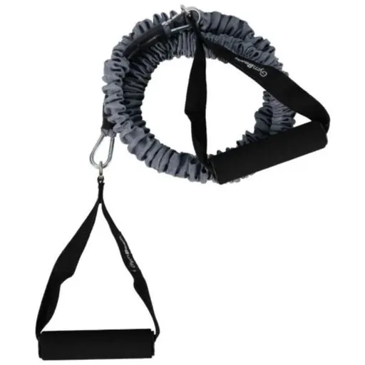 GymBeam EXPANDER WITH HANDLES 5 KG Posilovací expandér s úchyty, šedá, velikost