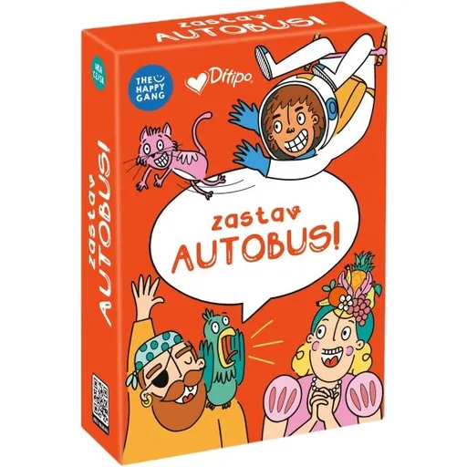 THE HAPPY GANG ZASTAV AUTOBUS! Logická hra, mix, velikost