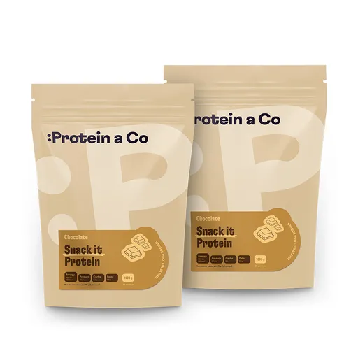 Protein a Co SNACK IT Protein 1 kg + 1 kg Čokoláda