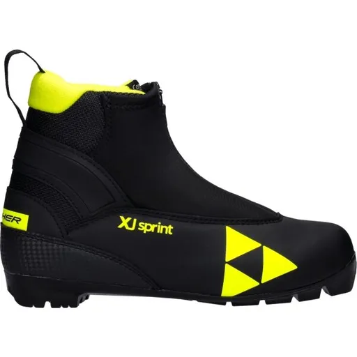 Fischer XJ SPRINT Juniorské boty na běžky, černá, velikost
