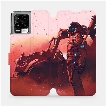 Flip pouzdro na mobil Realme 8 Pro - MA09S Průzkumník s červeným vozítkem (5903516717156)