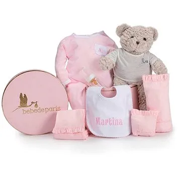 Výbavička Můj bryndáček s výšivkou - růžová (174-136)