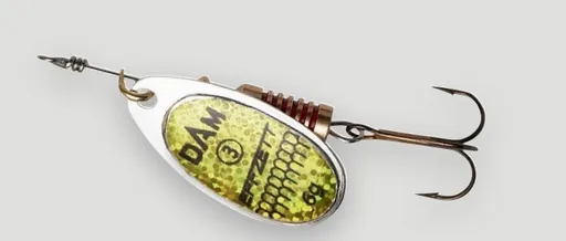 Dam třpytka standard spinner reflex gold - velikost 1 hmotnost 3 g