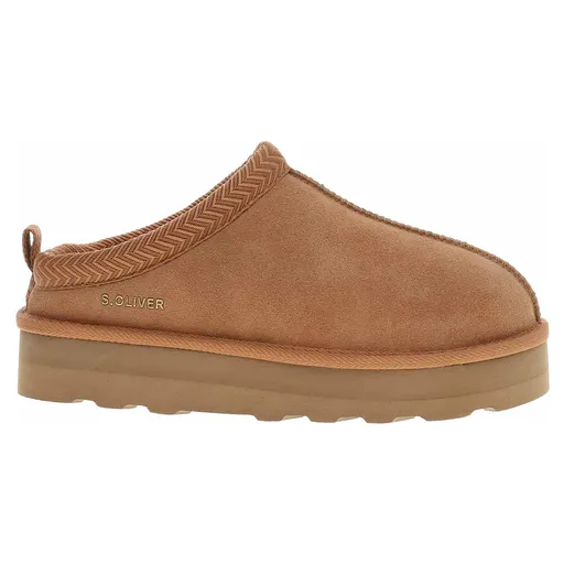 Dámské pantofle s.Oliver 5-27104-43 cognac 38