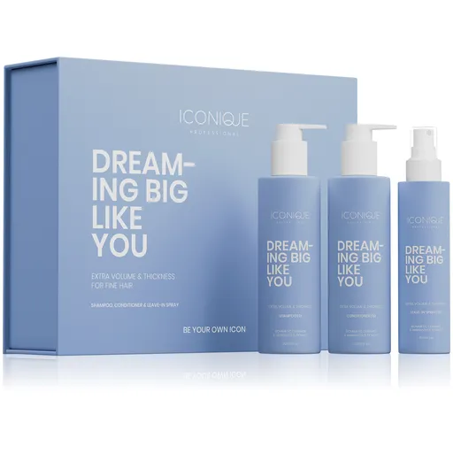 ICONIQUE Professional Dárková sada pro jemné vlasy Dreaming Big Like You