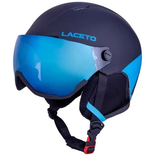 Laceto TEMPESTA VISOR Lyžařská helma, černá, velikost