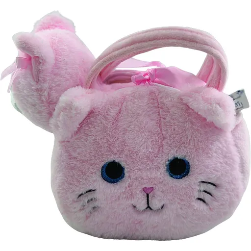 PLYŠÁKOV - Plyšová kabelka Kočka s kočičkou Elinkou