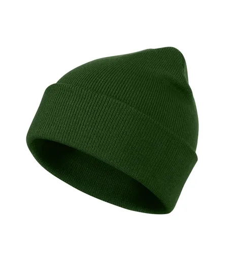 MALFINI Čepice Beanie - Lahvově zelená | uni