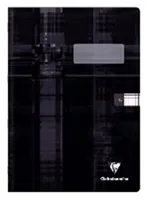 Školní sešit Clairefontaine Metric A4 "445" čtverečkovaný, 40 listů CZ/SK, černý