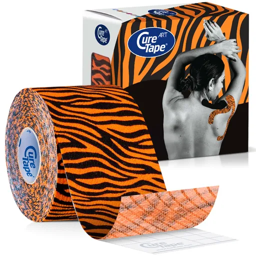CureTape Kineziologický tejp Art Tiger 5 cm x 5 m