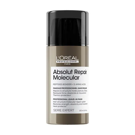 L'Oréal Professionnel Bezoplachová maska pro poškozené vlasy Absolut Repair Molecular (Professional Leave-in Mask) 100 ml