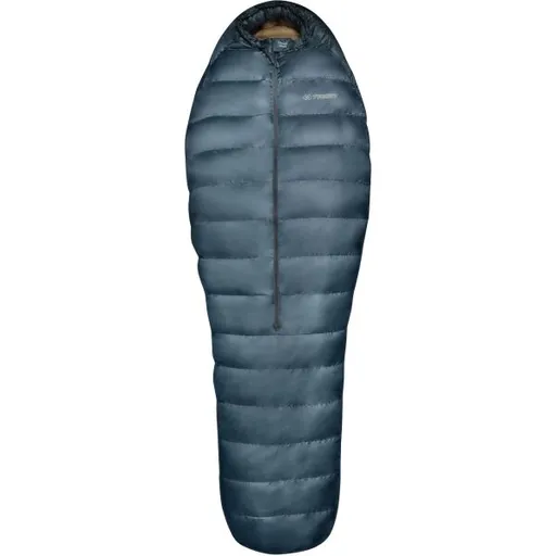 TRIMM NORD 750 Mumiový spací pytel, tmavě modrá, velikost 220 cm - zip uprostřed