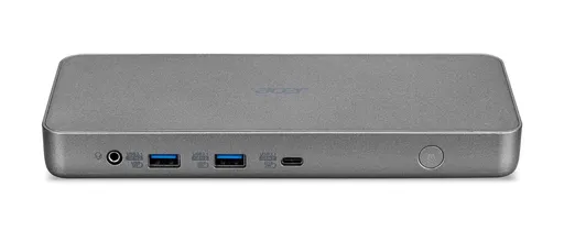 ACER USB Type-C Dock II D501 - 1xUSB-C (Up Stream to NB), 2xUSB-A 3.1 Gen2, 4xUSB-A 3.1 Gen1, 1xDP 1.4/HDMI 2.0, 1xRJ45