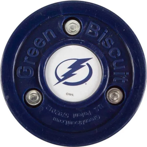 Green Biscuit TAMPA BAY LIGHTNING NHL Puk, tmavě modrá, velikost