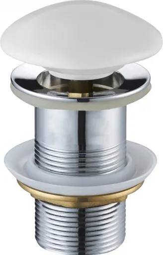 MEXEN Korek klik-klak , bílá keramický mat 79910-01