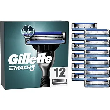GILLETTE Mach3 12 ks (3014260323240)