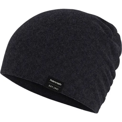 Hannah INGO Pánská zimní čepice, černá, velikost