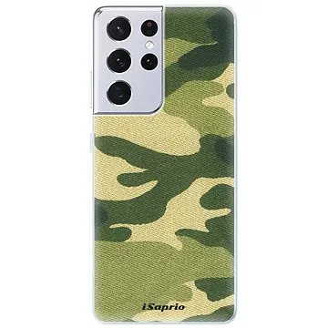 iSaprio Green Camuflage 01 pro Samsung Galaxy S21 Ultra (greencam01-TPU3-S21u)