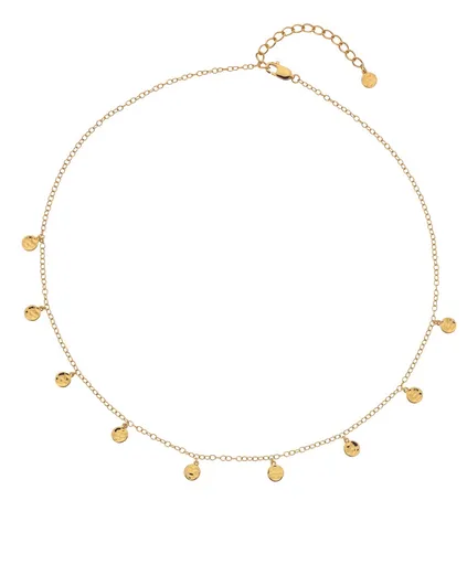 Hot Diamonds Půvabný pozlacený náhrdelník s diamantem Jac Jossa Soul DN149