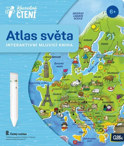 Kniha Atlas světa - Kouzelné čtení Albi