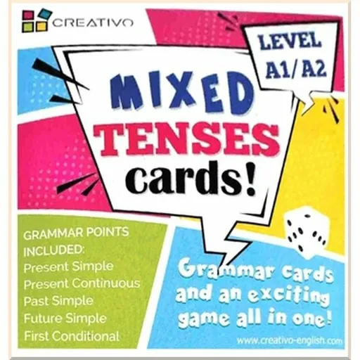 Mixed Tenses Cards! (level A1/A2)