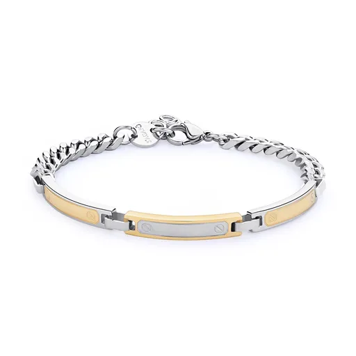 S'Agapõ Bicolor náramek z oceli pro muže Titan STI17