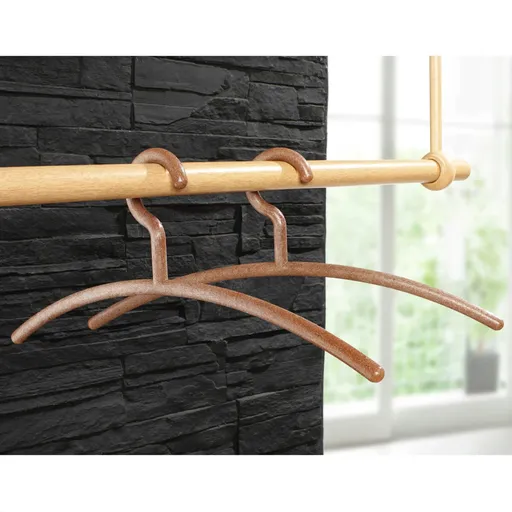 3 ramínka na oblečení  Natur