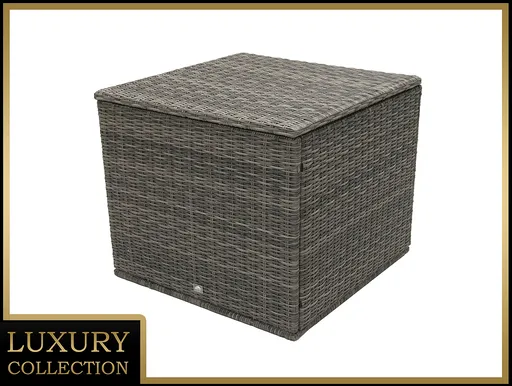 DEOKORK Box na polstry 90 x 90 cm BORNEO LUXURY (šedá)