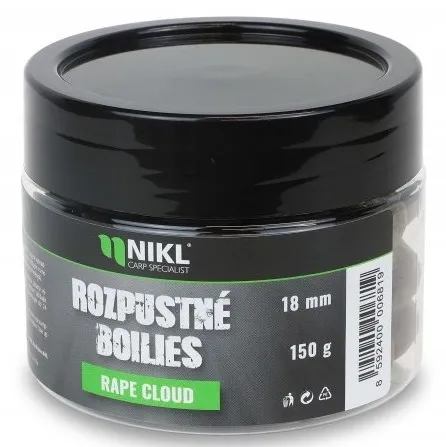 Nikl rozpustné boilies rape cloud 150 g - 24 mm