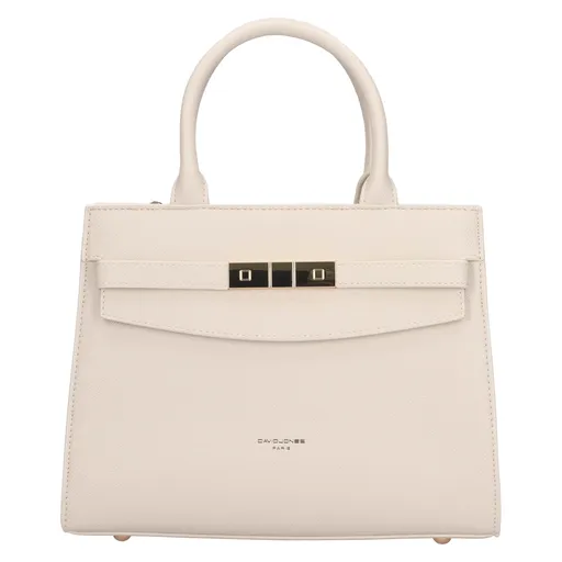 Dámská kabelka David Jones Weleda - krémová