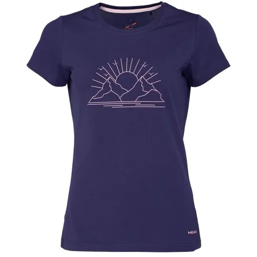 Head CELIA Dámské triko, tmavě modrá, velikost