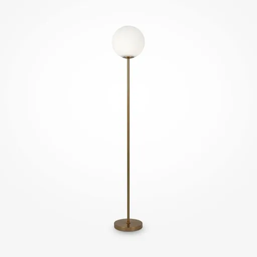 MAYTONI Stojací lampa Ring MOD013FL-01BS