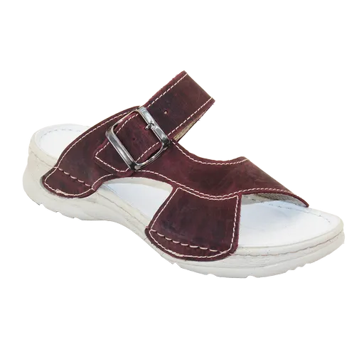 SANTÉ Dámské pantofle D/18/78/SP PLUM v.39