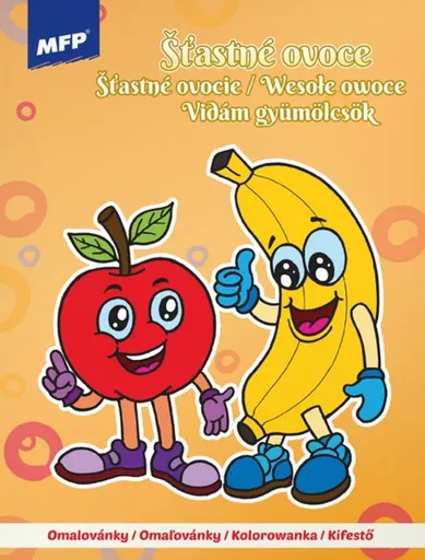 Omalovánky MFP A4 Šťastné ovoce 210x276mm/16