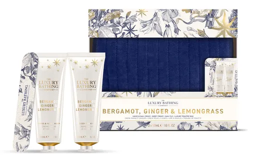 The Luxury Bathing Company Dárková sada tělové péče Bergamot, Zázvor & Lemongrass 4 ks