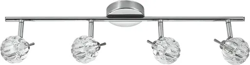 Nástěnná lampa 4X40W G9 chrom BOMBOLA