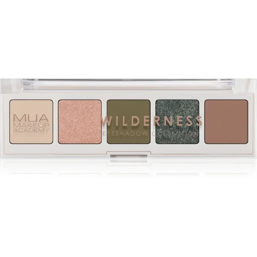 MUA Makeup Academy Eyeshadow Collection paletka očních stínů odstín Wilderness 3.8 g