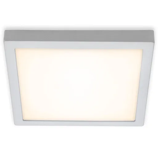 BRILONER LED stropní svítidlo, 30 cm, 21 W, matný chrom BRI 7142-014