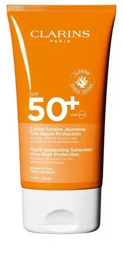 Clarins Opalovací krém SPF 50+ (Youth-protecting Sunscreen) 150 ml