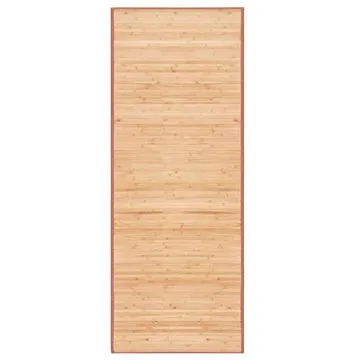 Bambusový koberec 80x200 cm hnědý (247205)