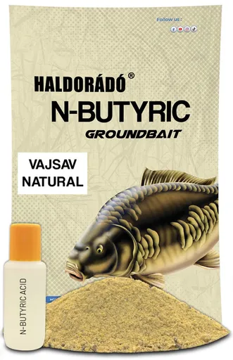 Haldorádó krmítková směs n-butyric groundbait kyselina máselná 800 g + 50 ml aroma - natural