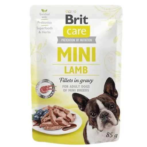 Brit Care Dog Mini Lamb Fillets in gravy 85 g