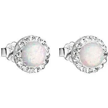 EVOLUTION GROUP 31217.1 & white s. opal dekorovaná krystaly Preciosa® ag 925/10010,8 g) (8590962912319)