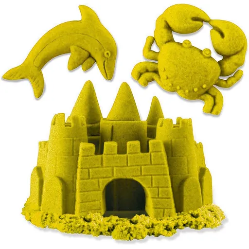 Kinetic sand neonové barvy písku žlutý