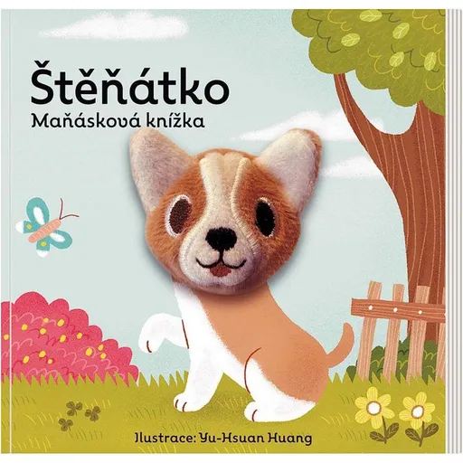 Maňásková knížka štěňátko