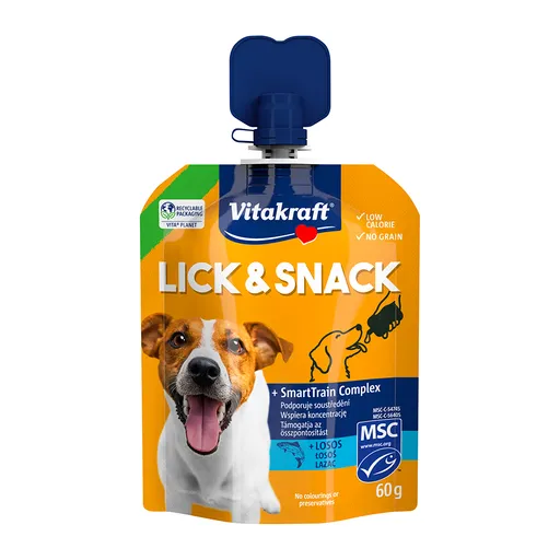 Vitakraft Lick & Snack s lososem 60 g