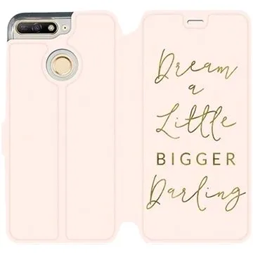 Flipové pouzdro na mobil Honor 7A - M014S Dream a little (5903226369638)