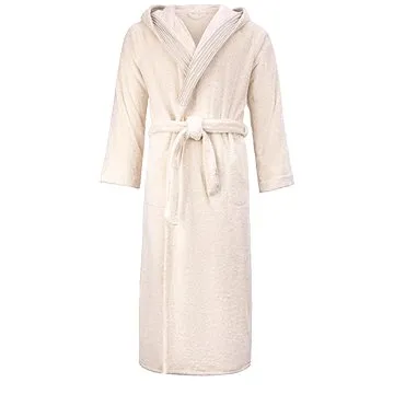 Möve Dlouhý bavlněný župan s kapucí WELLNESS, XL (4013165917997)