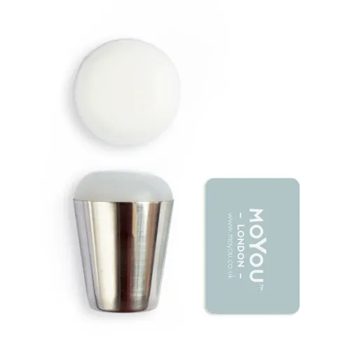 MoYou Razítko na nehty XL Marshmallow - Sticky White